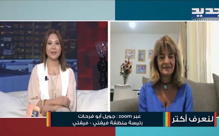  جويل أبو فرحات: تشريع قانون الكوتا النسائية في الانتخابات النيابية 2026